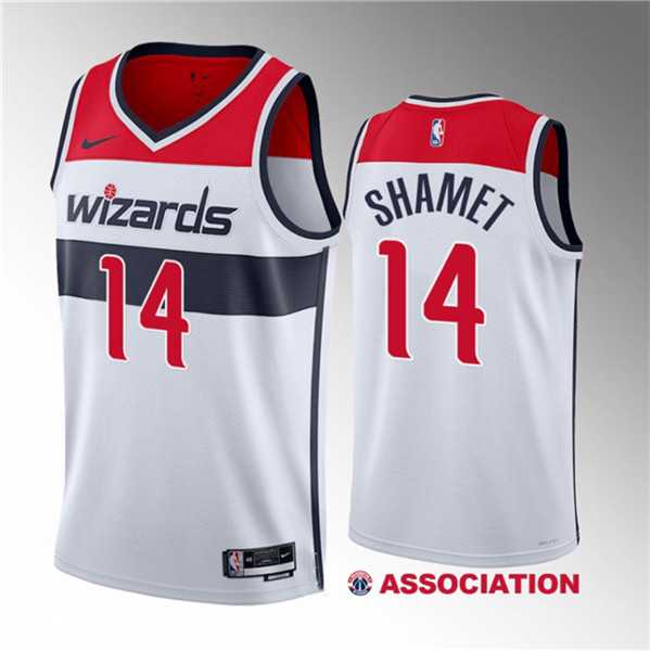 Men's Washington Wizards #14 Landry Shamet White 2023 Draft Association Edition Stitched Jersey,We sell and wholesale Men's Washington Wizards #14 Landry Shamet White 2023 Draft Association Edition Stitched Jersey on line form chian!